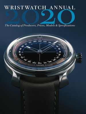 cover image of Wristwatch Annual 2020